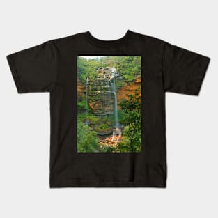 Wentworth Falls .. the first drop Kids T-Shirt